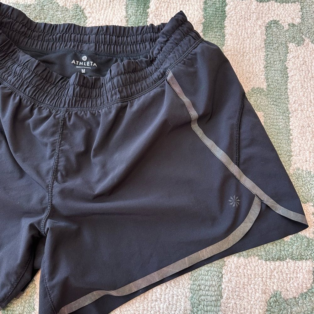 Athleta Dark Gray Performance Shorts - image 2